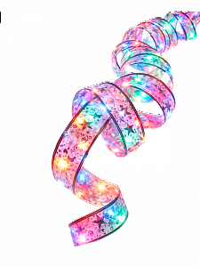 Гирлянда лента интерьерная на батарейках 5м Огонёк OG-LDG20 Разноцветная